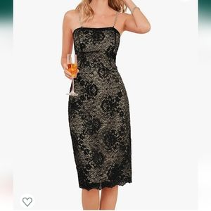 Grace Karin size 10 black cocktail party dress